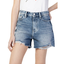Cargar imagen en el visor de la galería, Calvin Klein Jeans Mujer Pantalones Cortos