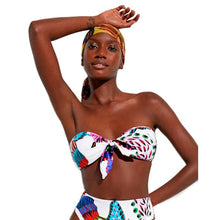 Cargar imagen en el visor de la galería, Top Bikini estampado mariposas