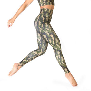 Legging camuflaje modelador de cuerpo