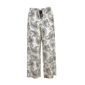 Pantalones Blancos con Estampado